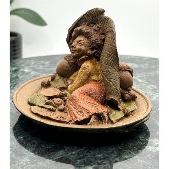 Tom Clark Resin Gnomes Colette Figure On Lily Pad 1984 - Picture 8 of 10